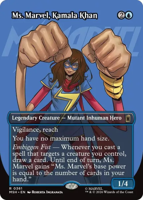 Ms. Marvel, Kamala Khan - Foil