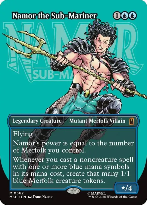 Namor the Sub-Mariner - Foil