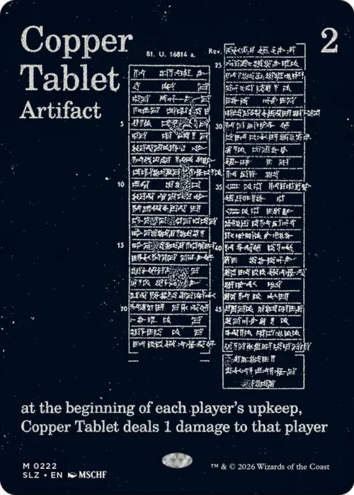 Copper Tablet