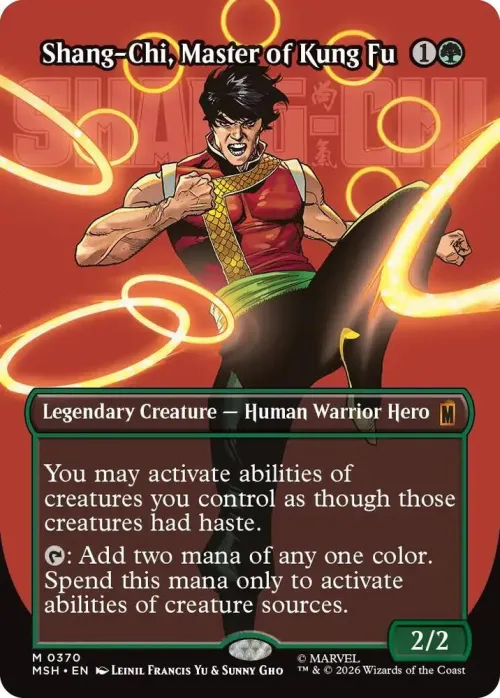 Shang-Chi, Master of Kung Fu - Foil