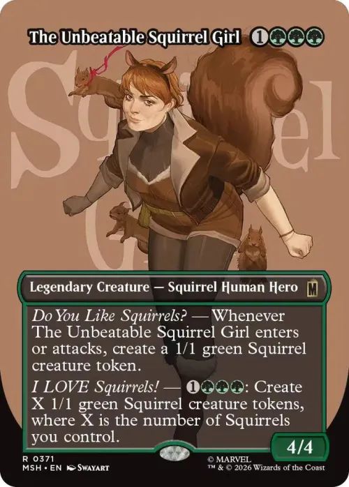 The Unbeatable Squirrel Girl - Foil