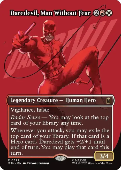 Daredevil, Man Without Fear - Foil