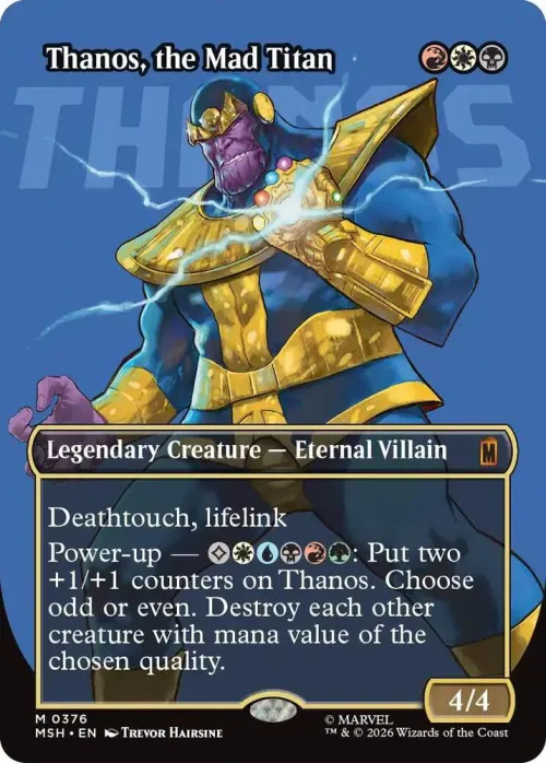 Thanos, the Mad Titan - Foil