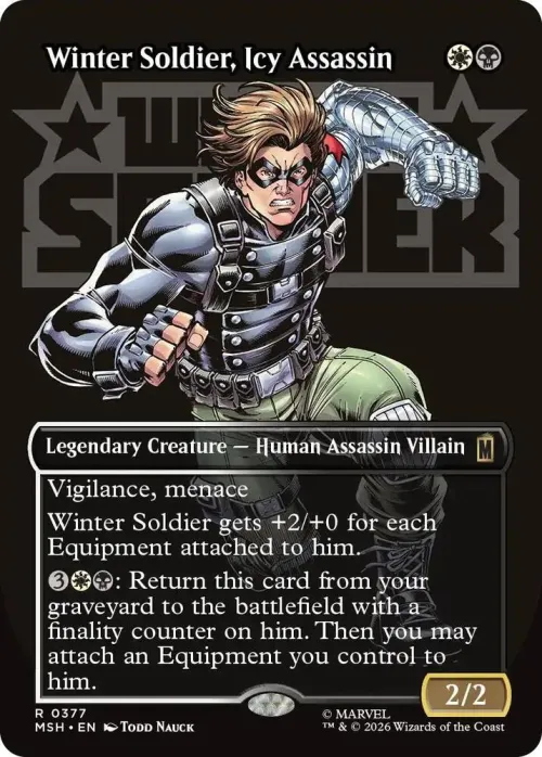 Winter Soldier, Icy Assassin