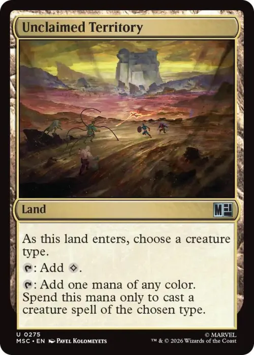Unclaimed Territory - Surge Foil