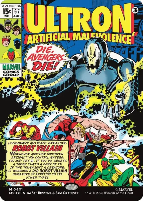 Ultron, Artificial Malevolence - Foil