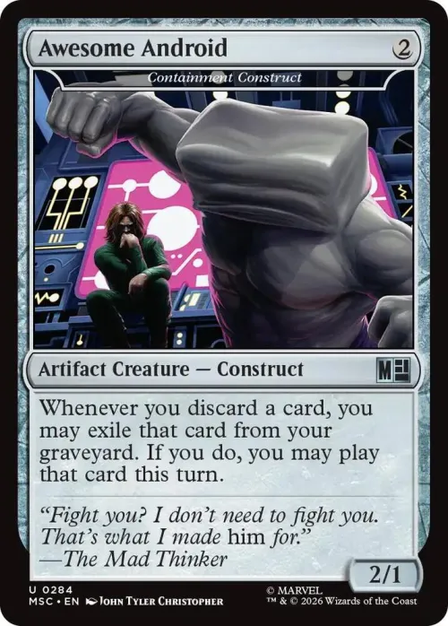 Awesome Android - Containment Construct - Surge Foil