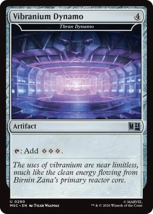 Vibranium Dynamo - Thran Dynamo - Surge Foil