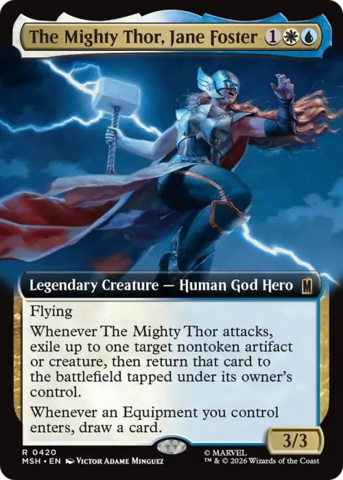 The Mighty Thor, Jane Foster - Foil