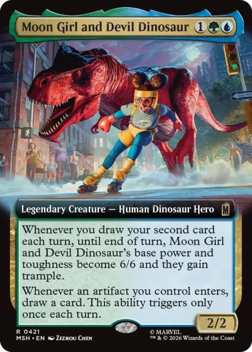 Moon Girl and Devil Dinosaur - Foil