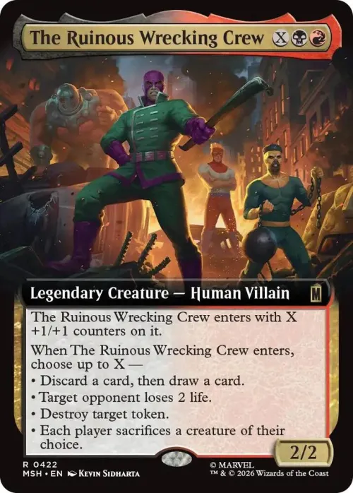 The Ruinous Wrecking Crew - Foil