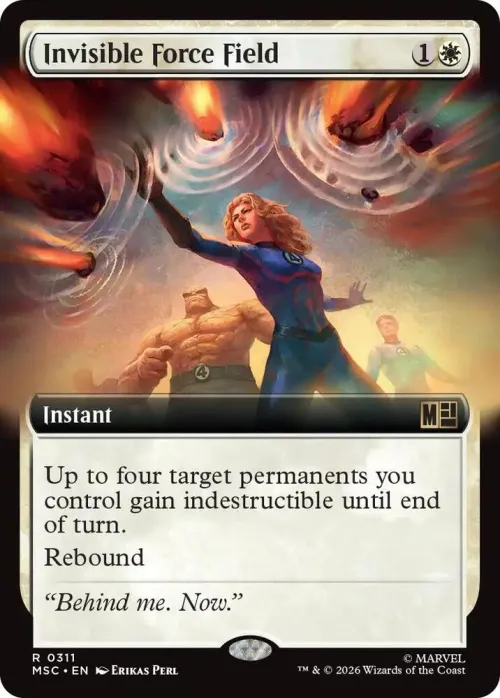 Invisible Force Field