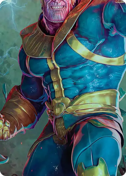 Thanos, the Mad Titan Art Card - 5 9