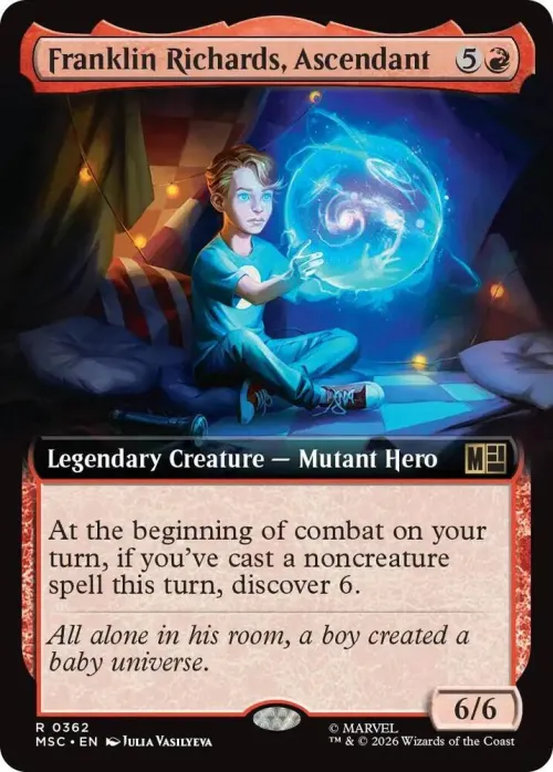 Franklin Richards, Ascendant