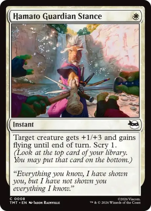 Hamato Guardian Stance - Foil