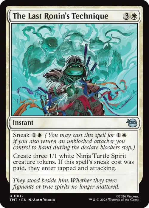 The Last Ronin's Technique - Foil