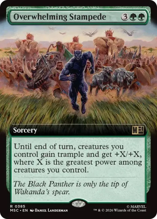 Overwhelming Stampede