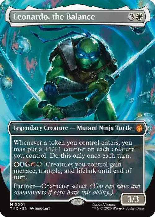 Leonardo, the Balance - Borderless