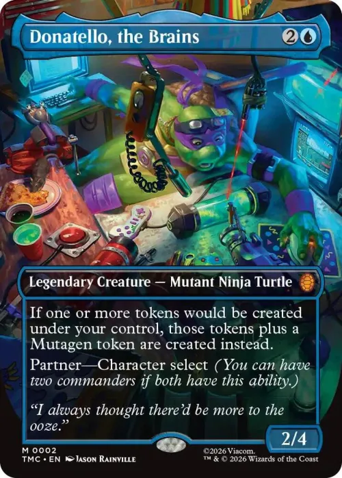 Donatello, the Brains - Borderless