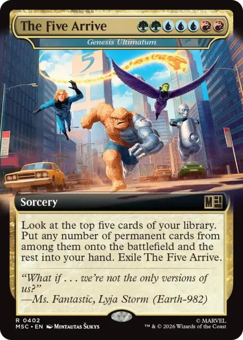 The Five Arrive - Genesis Ultimatum