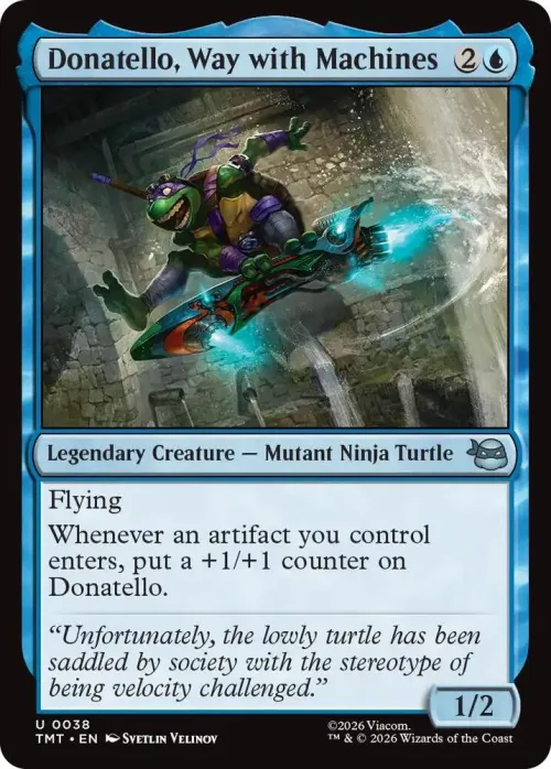Donatello, Way with Machines - Foil