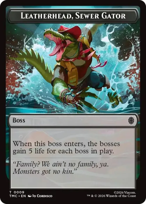 Leatherhead, Sewer Gator - Normal Leatherhead Sewer Gator