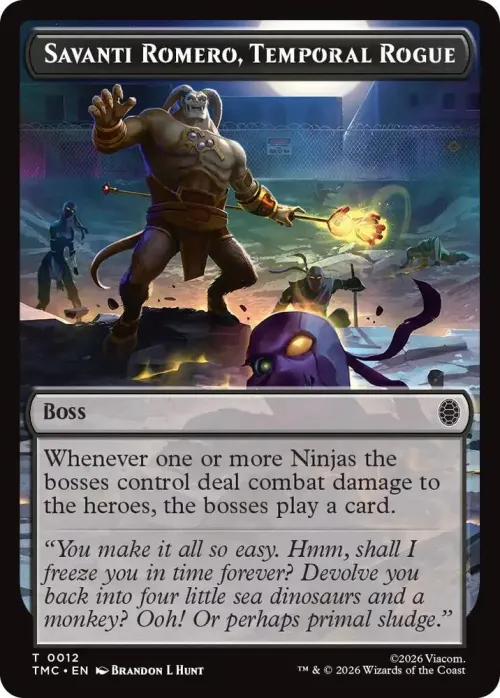 Savanti Romero, Temporal Rogue - Normal Savanti Romero Temporal