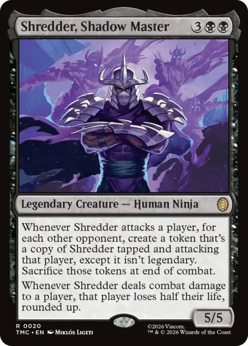 Shredder, Shadow Master - Normal Shredder Shadow Master