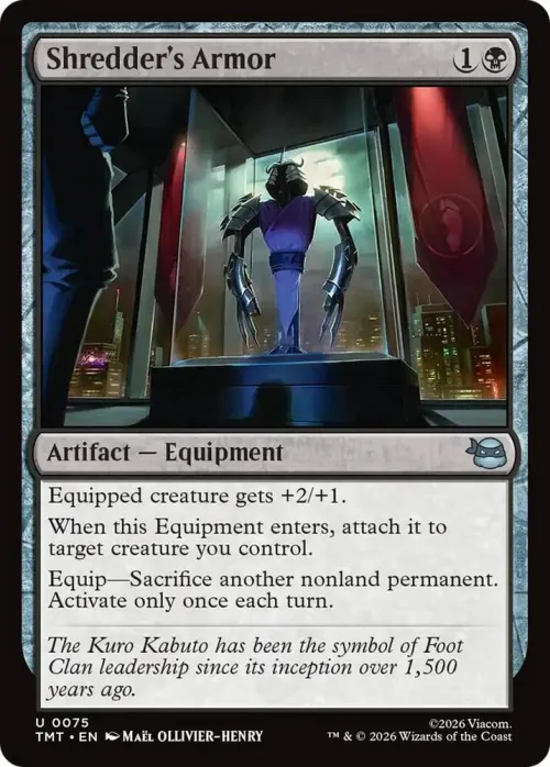 Shredder's Armor - Foil
