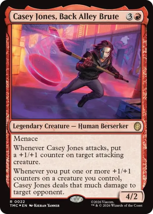 Casey Jones, Back Alley Brute - Surge Foil