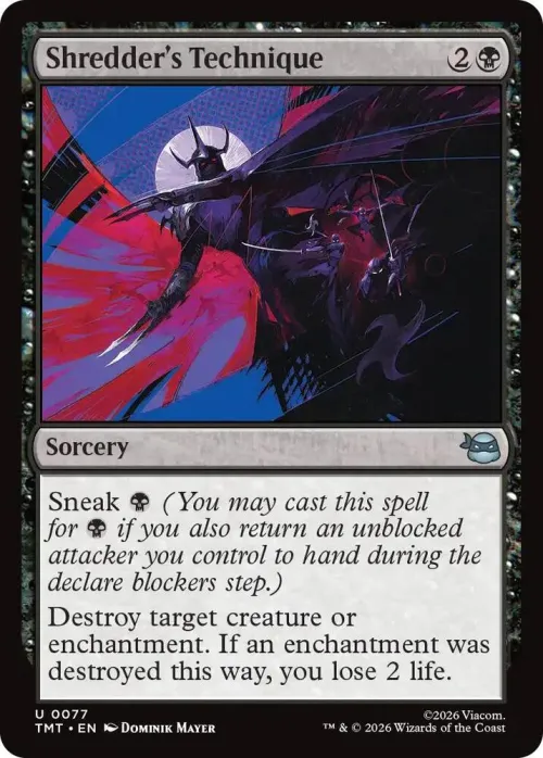 Shredder's Technique - Foil