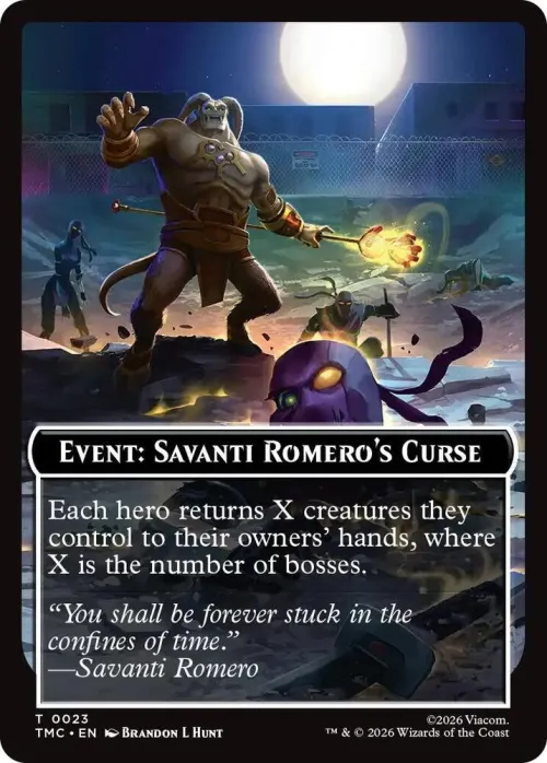 Event: Savanti Romero's Curse - Normal Event Savanti Romero S 