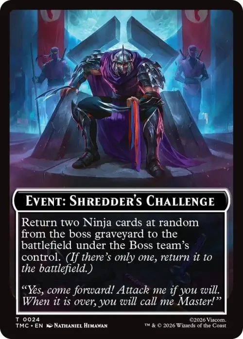 Event: Shredder's Challenge - Normal Event Shredder S Challe