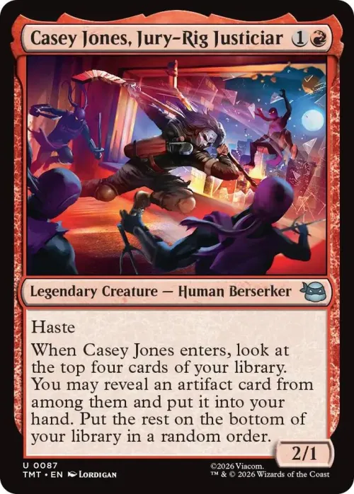 Casey Jones, Jury-Rig Justiciar - Foil