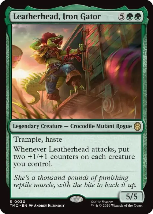Leatherhead, Iron Gator - Normal Leatherhead Iron Gator