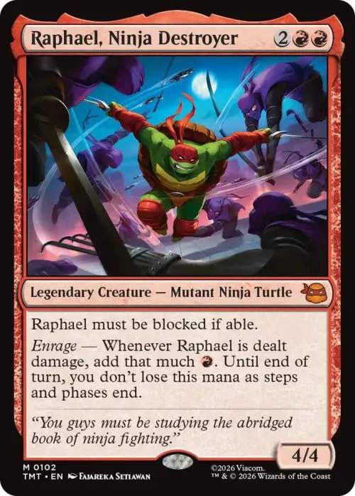 Raphael, Ninja Destroyer - Foil