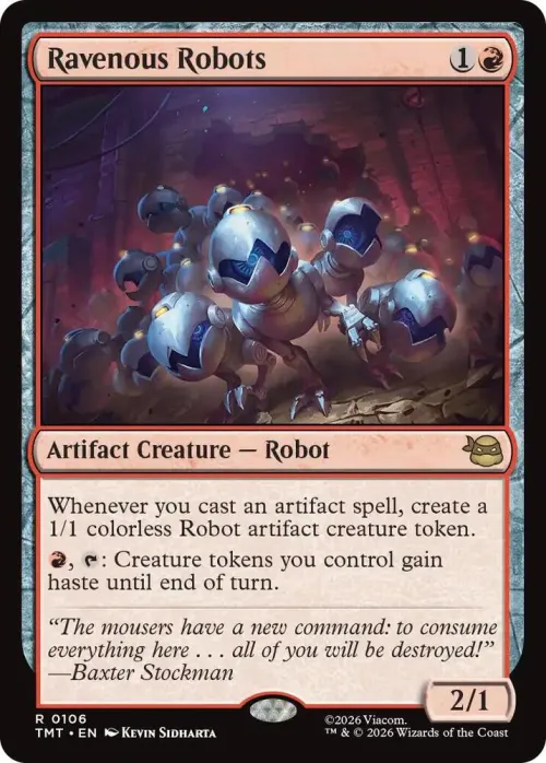 Ravenous Robots - Foil