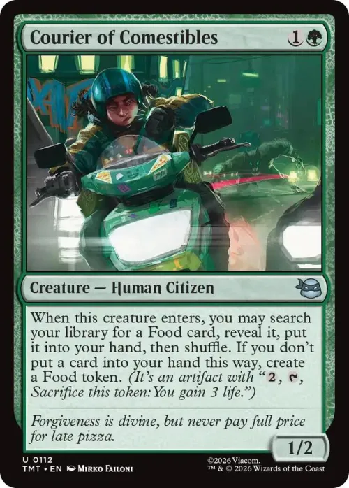 Courier of Comestibles - Foil