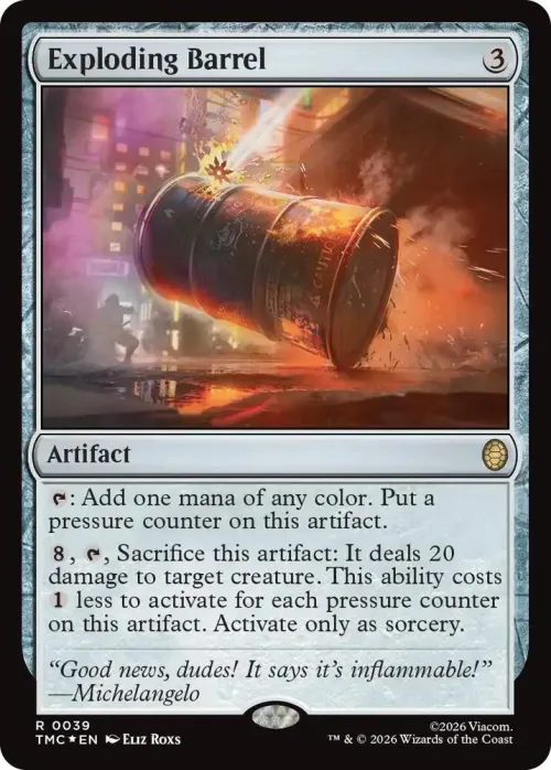 Exploding Barrel - Surge Foil