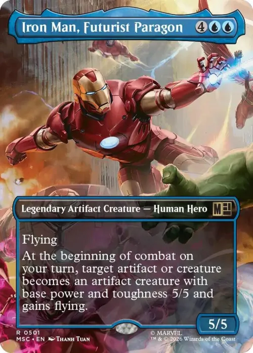 Iron Man, Futurist Paragon - Foil