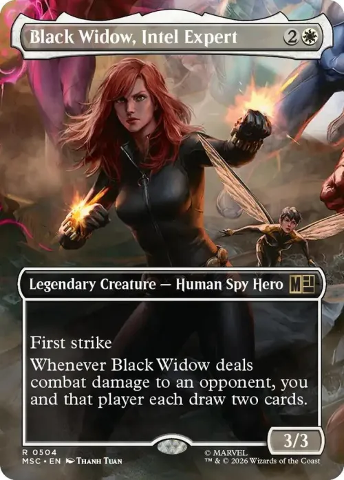 Black Widow, Intel Expert - Foil