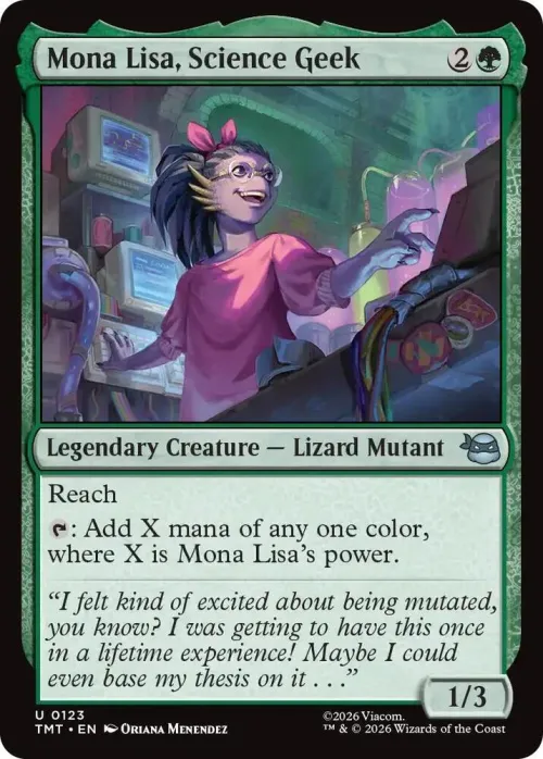 Mona Lisa, Science Geek - Foil