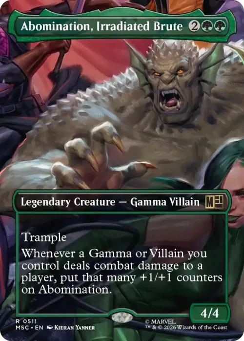 Abomination, Irradiated Brute - Foil