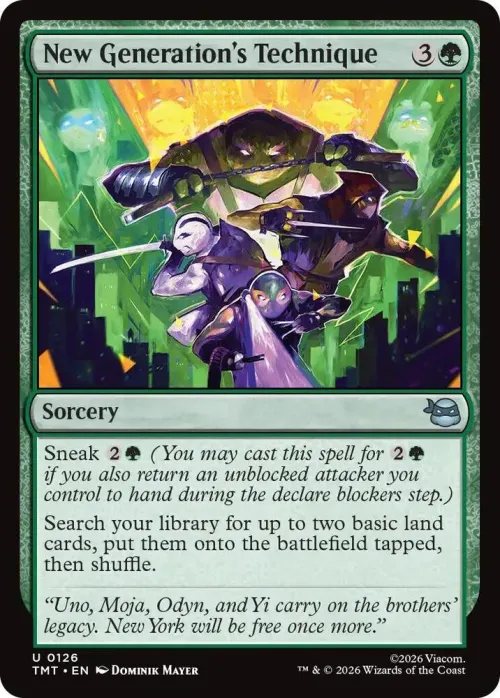 New Generation's Technique - Foil