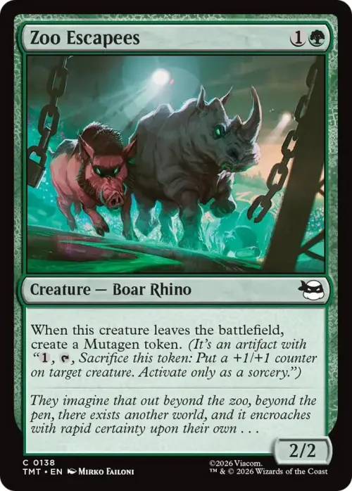 Zoo Escapees - Foil