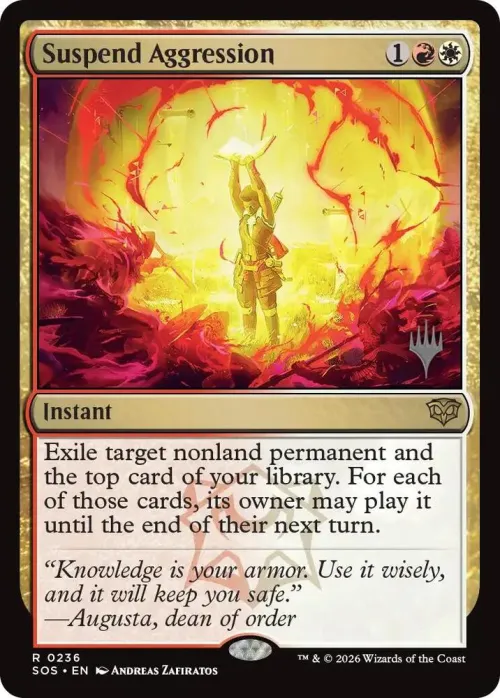 Suspend Aggression - Foil