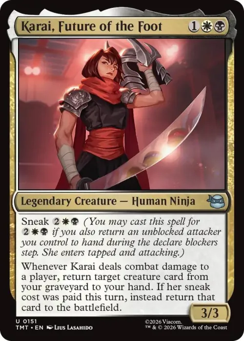 Karai, Future of the Foot - Foil