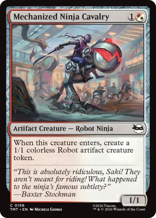 Mechanized Ninja Cavalry - Foil