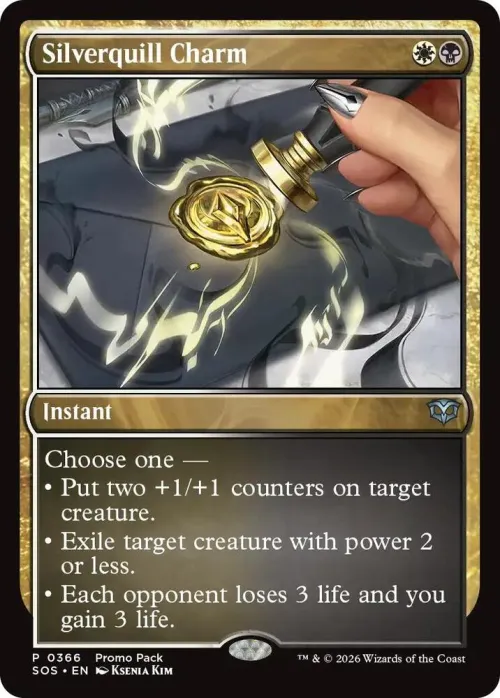 Silverquill Charm - Normal Silverquill Charm