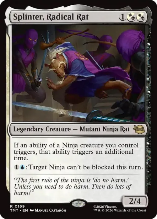 Splinter, Radical Rat - Foil